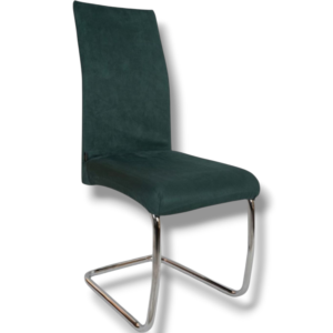 Pokrowiec na krzesło - Zamsz welurowy - Butelkowy