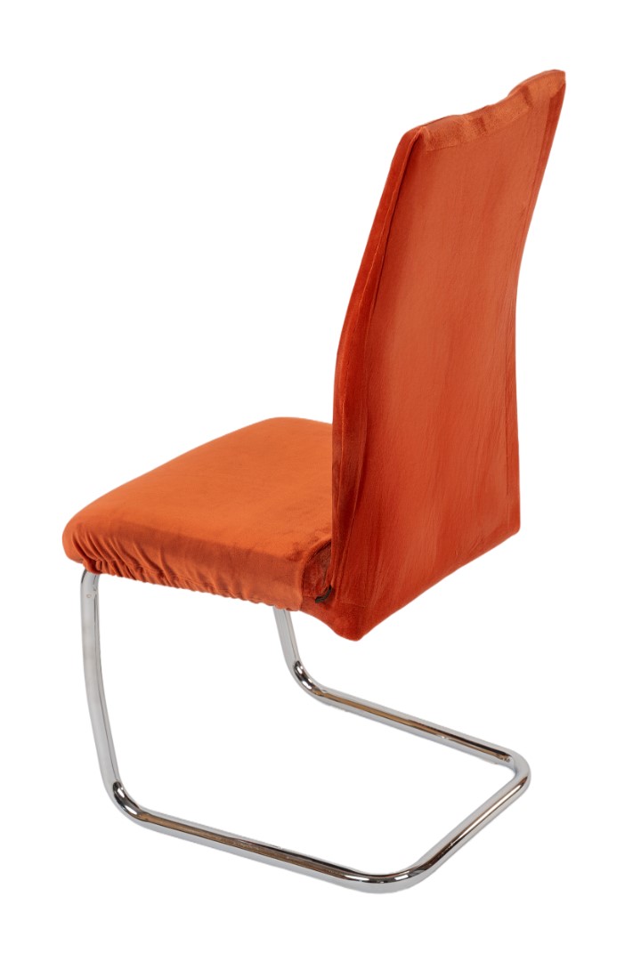 Pokrowiec na krzesło –Miedziany / Cynamon / Rust - obrazek 2