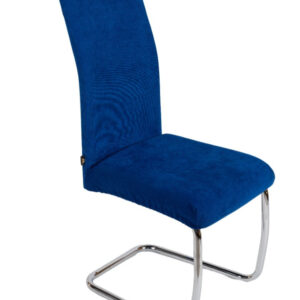 Pokrowiec na krzesło – Sztruks Tapicerski LUX Chabrowy / Royal Blue