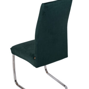 Pokrowiec na krzesło - VELVET SUPER SOFT - Głęboki Morski / Teal