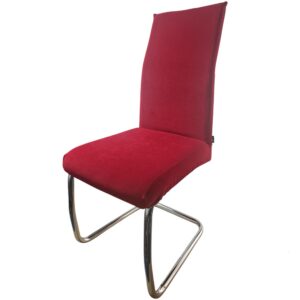 Pokrowiec na krzesło – Sztruks Tapicerski LUX – Rubinowy / Bordo